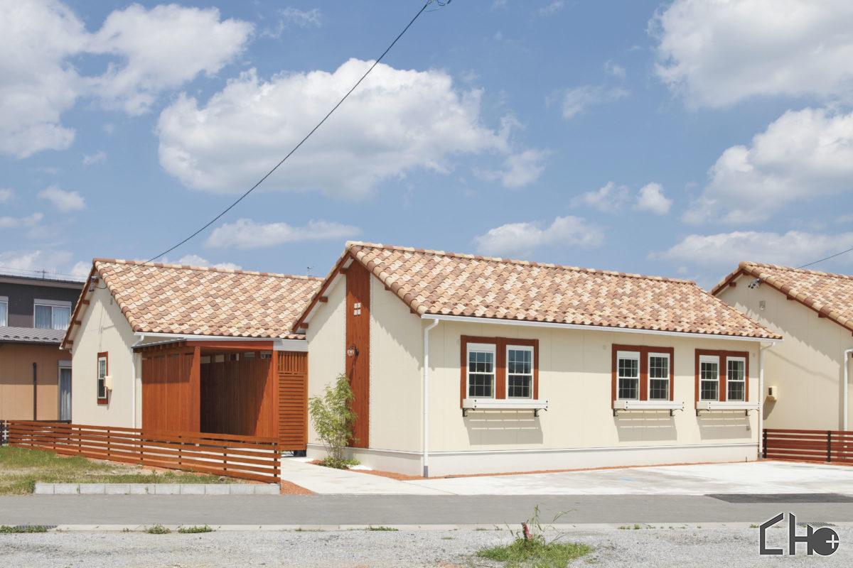 塗り壁とオレンジ屋根のプロヴァンス風の家 三重 四日市の注文住宅 チェックハウスプラス Checkhouse